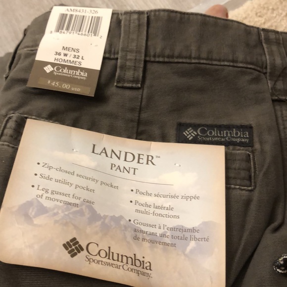 NWT Columbia Sportswear Company Lander pant - Picture 4 of 7